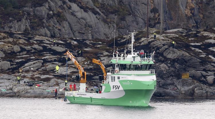 Fejl. Helikopterulykke i Norge skyldtes teknisk fejl. Ulykken kostede 13 mennesker livet. 