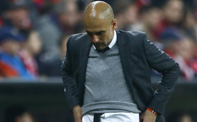 Slået. For tredje år i træk er Guardiola og Bayern sendt ud af et spansk hold i CL. 