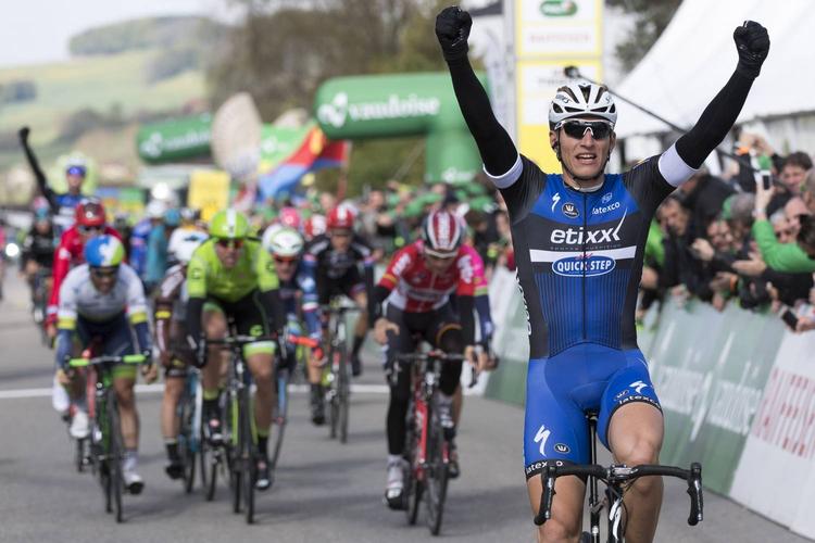 Formstærk. Så sent som for en uge siden sejrede Marcel Kittel i  Tour de Romandie. 