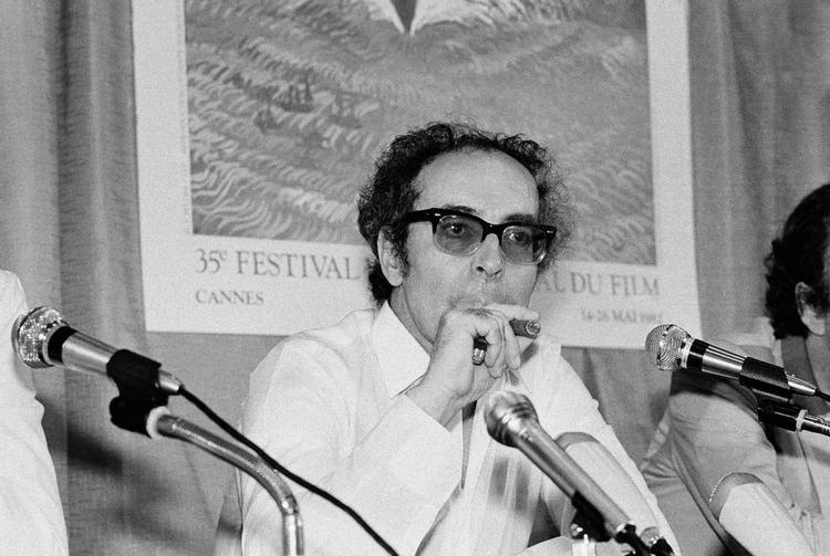 Instruktør. Jean-Luc Godard til Cannes Film Festival i 1982 med filmen 'Passion'. -Foto: AP 
