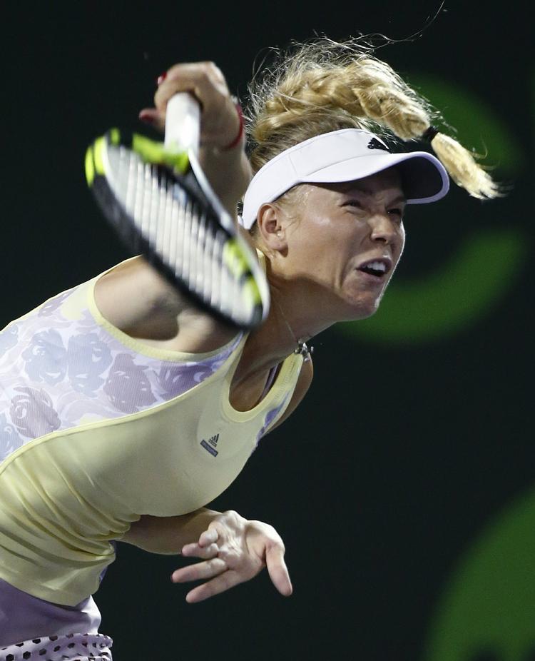 Nedtur. Wozniacki indledte året som nr. 17. På mandag er hun nr. 31 eller dårligere. 