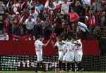 FINALISTER. Med en 3-1-sejr over Shaktar Donetsk er Sevilla i finalen med chancen for at vinde Europa League for tredje år i træk. 
