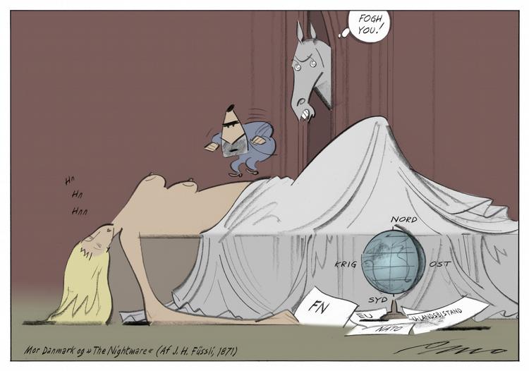 Tegning. Per Marquard Otzen 