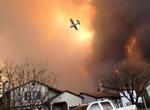 Flammehav. Siden i tirsdags har en voldsom skovbrand hærget Canada. 