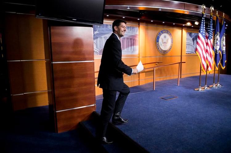 Trodsig. Paul Ryan, den republikanske formand for Repræsentanternes Hus, er endnu ikke klar til at bakke op om Donald Trump som præsident. 