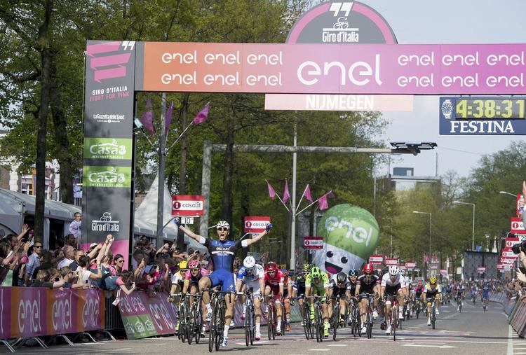 Vinder. Kittel er feltets hurtigste mand i en spurt. 
