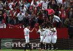 Triumf. Sevilla er et af tre spansek hold, der har nået finalen i de to europæiske klubturneringer. 