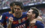 TOPSCORER. Med sine 37 mål er Luis Suarez med én runde tilbage så godt som sikker på at blive topscorer i den spanske liga. 
