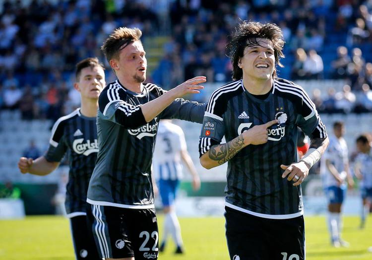MATCHVINDER. Med sit 8. sæsonmål - heraf 6 i foråret – var paraguayanske Federico Santander manden bag FCK's 1-0-sejr over OB i går. 
