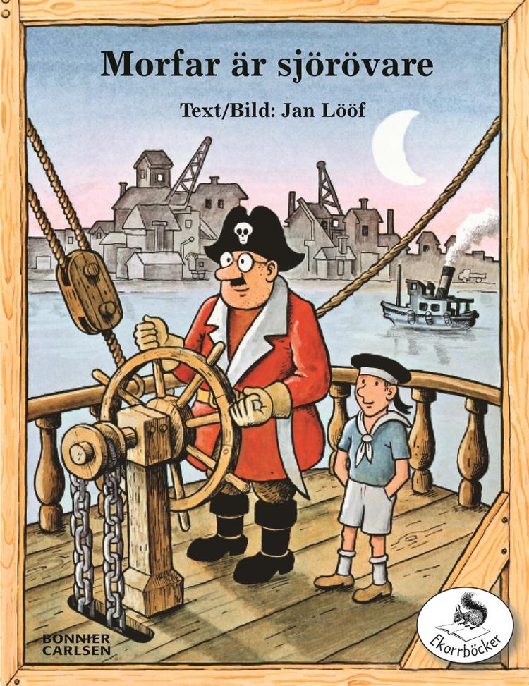Sørøverbogen. Morfar har sit gamle sørøvertøj på loftet, og så tager han sit barnebarn på tur. Men er deres rejse - som blandt andet foregår i et luftskib fuld af flyvende tæpper - præget af forkerte fremstillinger af bestemte kulturer? Det mener forlaget bag bogen. 