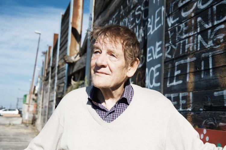 Rejsende. Per Nørgård på Nordhavn i København, inden han i sidste uge modtog Tysklands største musikpris. 