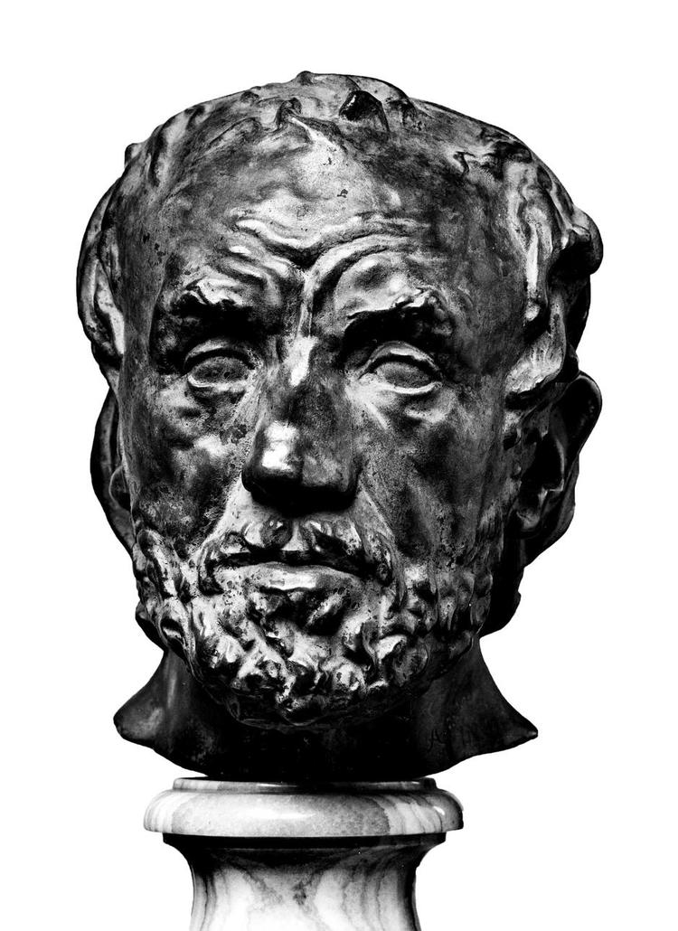 Flyttemanden. Auguste Rodin modellerede i 1863 den parisiske flyttemand Bibi. Det blev et af hans centrale værker. 