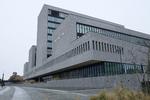 hjemadresse. Europols hovedkvarter i Hague set udefra. 