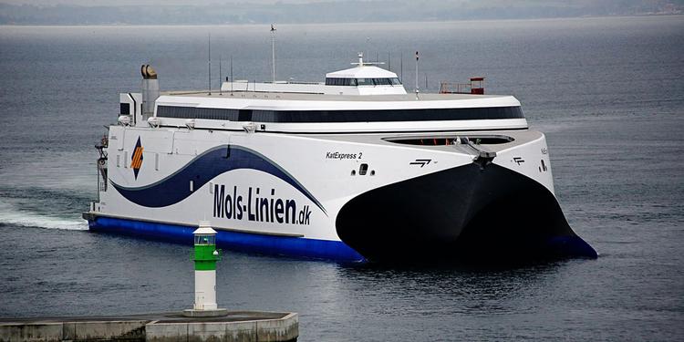 Vinder. Fremover er det Mols-Linien, der skal stå for færgesejladsen til og fra Bornholm. 