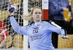 Stamspiller. Målvogter Rikke Poulsen er en af nøglespillerne på det danske landshold. 