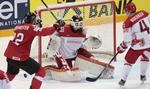 Pause. Sebastian Dahm fra klubben Graz i Østrig  udskiftes i dag mod Rusland med Simon Nielsen fra Herning. 