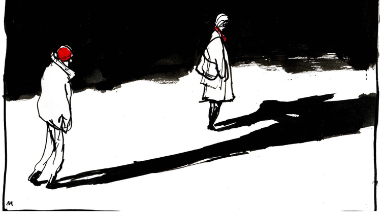Tegning. Mette Dreyer 