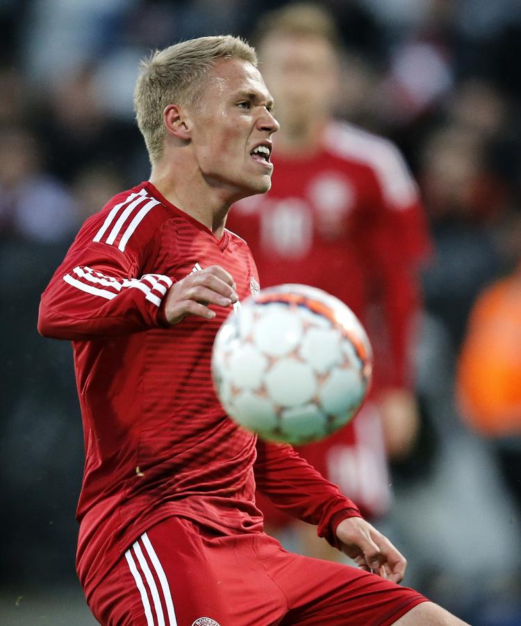 Fischer. Angriberen fra Ajax fylder 22 i nsæte måned. Han mangler fortsat det endelige gennembrud på landsholdet. 