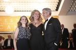 Cannes. Jodie Foster, Julia Roberts og George Clooney på den røde løber i Sydfrankrig. 