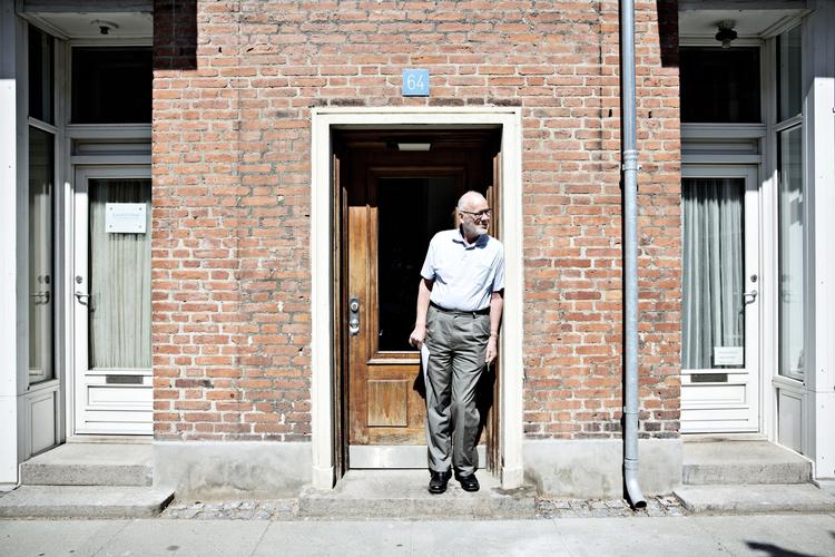 LIBERALIST. Niels-Jørgen Schelde er formand i AB Schneeklothshården på 8. år og betegner sig selv som liberalist. 