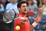 Vinder. Novak Djokovic besejrede endnu engang Rafal Nadal i Rom. 