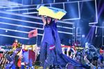 Vinder. Jamala vandt lørdag Eurovision med en - måske - politisk sang. 
