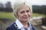 Hilda Heick på indkøb