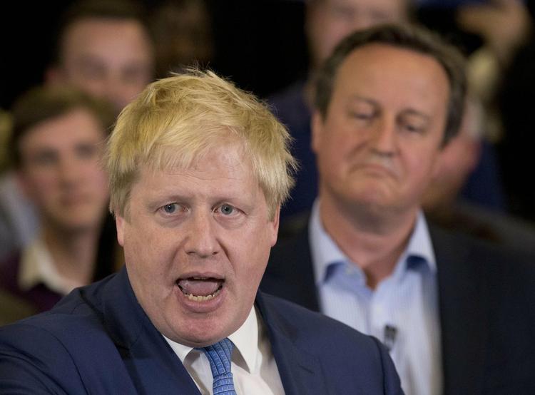 Nej. Londons tidligere borgmester Boris Johnson er skarp modstander af EU. 