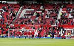 UDSAT. Ole Trafford blev evakueret efter fundet af en mistænkelig pakke på det store stadion. 