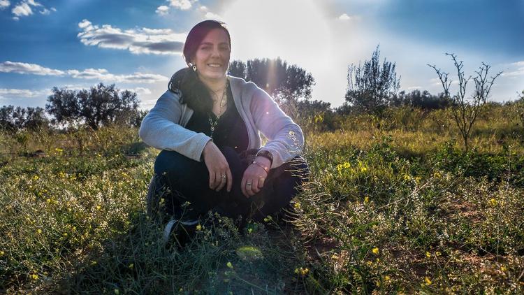 RØDDER. Sarah Toumi bor i Bir Salah med sin mand og datter 