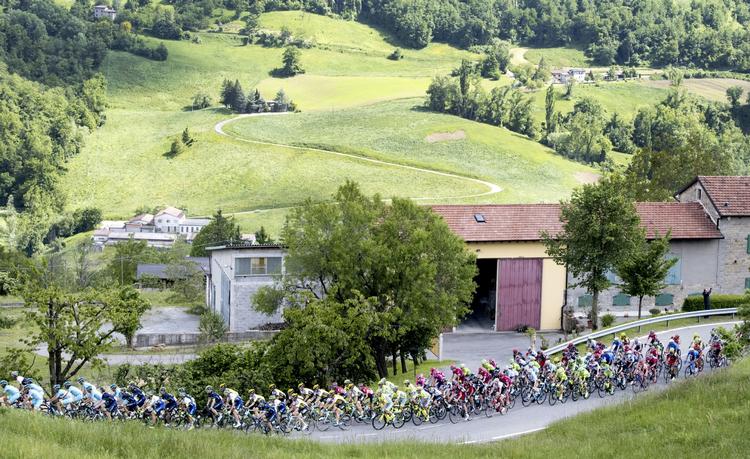 11. Dagen etape byder på klangt færre stigninger end i går, hvor det gik konstant op og ned. 