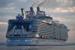 Førsteplads. Med Harmony of the Seas indtog på havet, ryger søsterskibene Allure of the Seas og Oasis of the Seas ned på 2. og 3. pladsen på listen over verdens største krydstogtskibe. 