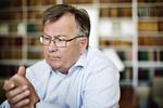 Opgør. Finansminister, Claus Hjort Frederiksen (V), er klar til at skrotte togfondens fimemodel. 