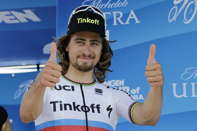 Vinder. Peter Sagan var igen i hopla på de californiske landeveje. 