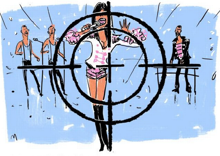 Tegning. Mette Dreyer 