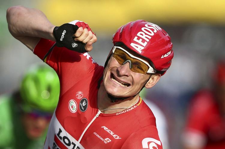 TRIUMF. Andre Greipel var urørlig på Giroens 12. etape - som ventet. 