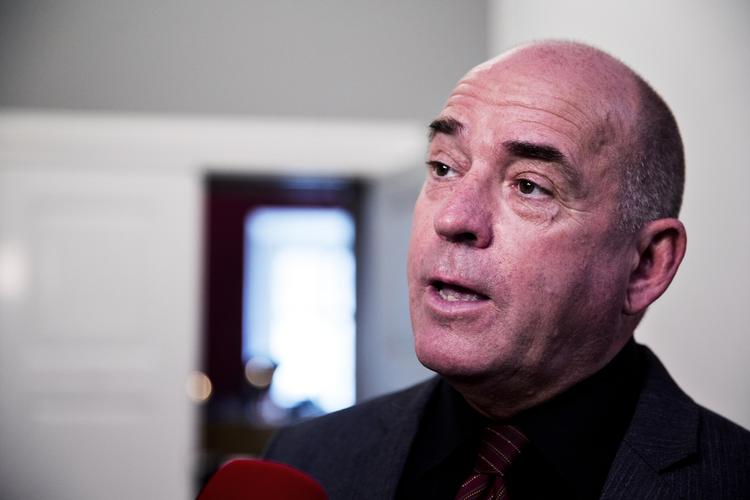 Ord. Dansk Folkepartis Søren Espersen aflyser en rejse til USA efter et omstridt tweet fra Socialdemokraternes Jeppe Kofod. Arkivfoto: 