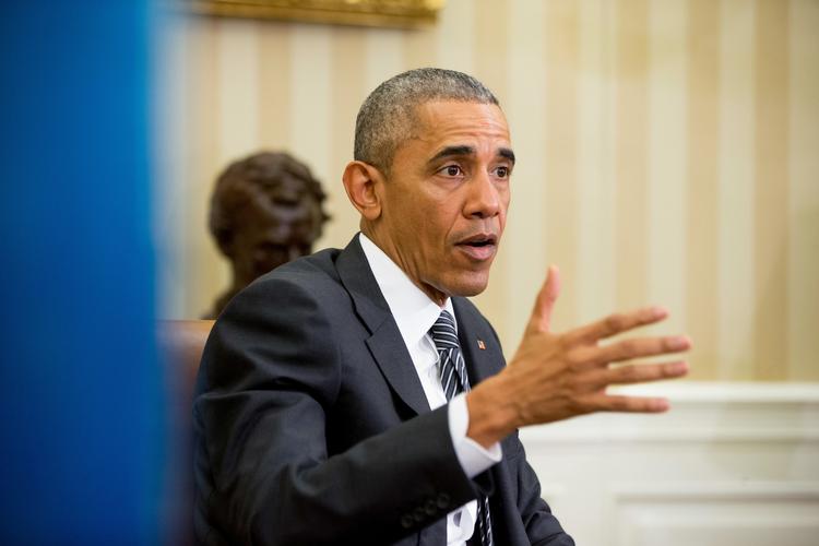 Ordstrid. Præsident Obama - her fotograferet ved en tidligere lejlighed - har ikke reageret på Søren Espersens brug af ordet 'neger'. 