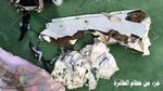Vragdele. Egyptisk militær udsendte lørdag billeder af flydele, der var fisket op af Middelhavet. 