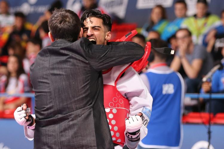 Mester. Mourad Laachraoui skal til OL i Rio efter EM-sejren i 54 kilo-klassen. 