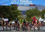 Afgørelsen. Alexander Kristoff  sejree foran Sagan. 