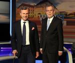 Fifty-fifty. Norbert Hofer og Alexander Van der Bellen står til at få halvdelen af stemmerne hver. 