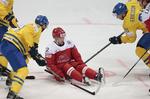 GENSYN. Efter den svenske sejr på 5-2 i Rusland skal Danmark og Sverige mødes igen ved VM næste år. 