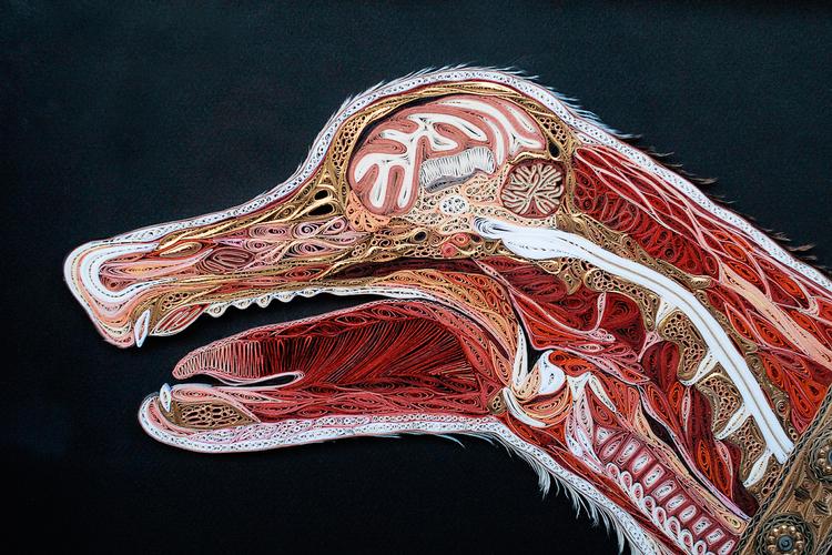 Vuf. Gamle bøger bliver til kød og blod i Nilssons 'Tissue Series'. 