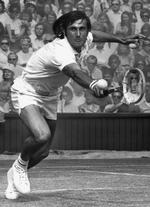 1972. Med en sejr over spanieren Manuel Orantes kvalificerede Ilie Nastase sig til finalen i Wimbledon mod Stan Smith i 1972. 