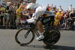 BESEJRET. Lige som i 1. etape i Tour de France sidste år måtte Tony Martin i dag nøjes med en andenplads. 