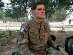 besøg. Den amerikanske general Joseph Votel har for første gang i de fem år, landet har været hærget af borgerkrig, vovet sig ind i Syrienl. 