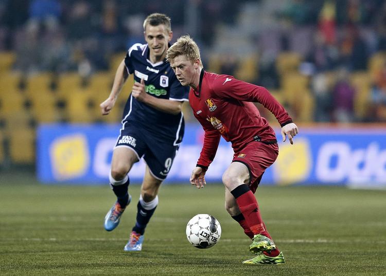 Comeback. Malmö FF's Anders Christiansen gør comeback på det danske landshold. Her ses han i tiden i FC Nordsjælland. 