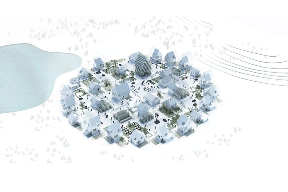 Axonometri - village