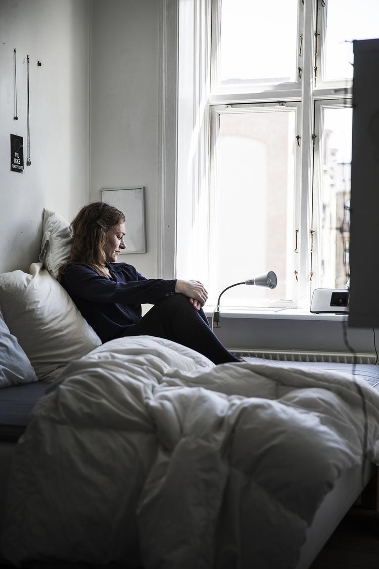 Vinder. Kamilla Hega Holst vandt hovedprisen ved Blixenfesten i 2015. Hun fik den for romanen 'På træk'. 